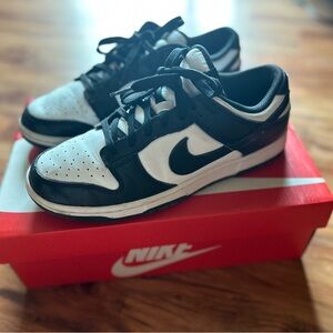 Nike Panda Dunk Low wmns sz 10/men’s sz 8.5